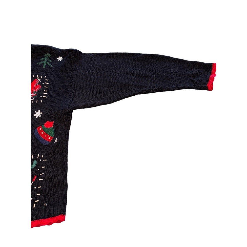 Vintage Basic Editions Black And Red Holiday Card… - image 8